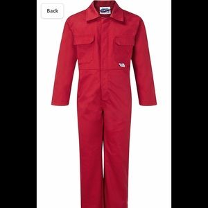 XS Red Coveralls / Jumpsuit BNWT